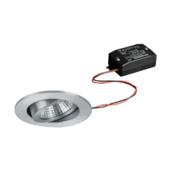 BRUMBERG LED-Einbaustrahler 38° rund alu 3.000K