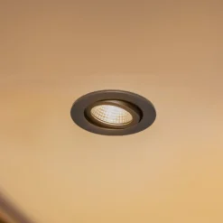 BRUMBERG LED-Einbaustrahler 38° rund schwarz 3000K