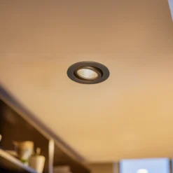 BRUMBERG LED-Einbaustrahler 38° rund schwarz 3000K