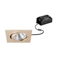BRUMBERG LED-Einbaustrahler Tirrel-S, on/off, hellgold