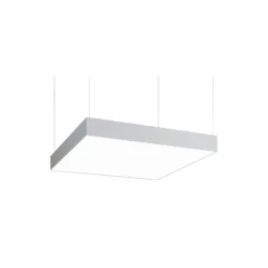BRUMBERG LED-Hängeleuchte Biro Square on/off, silber, 3.000K