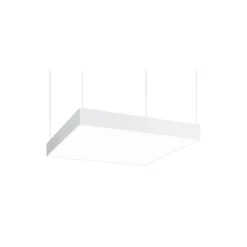 BRUMBERG LED-Pendel Biro Square, DALI dimmbar, weiß, 3.000 K