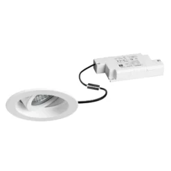 BRUMBERG Tirrel deep LED-Einbauspot RC, 830, rund, weiß