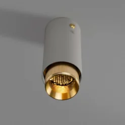 Buster + Punch Exhaust Surface fix grau/messing