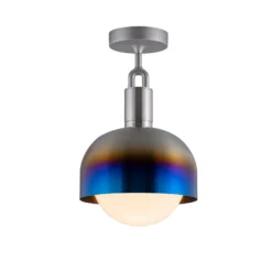 Buster + Punch Forked Decke Stahl burnt/opal Ø25cm