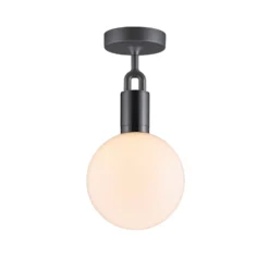 Buster + Punch Forked gunmetal/Glas opal Ø 20cm