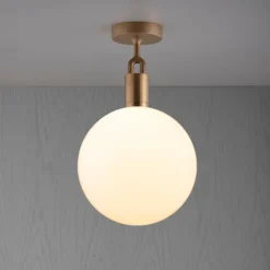 Buster + Punch Forked Messing/Glas opal Ø 29cm