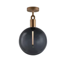 Buster + Punch Forked Messing/Glas rauch Ø 29cm