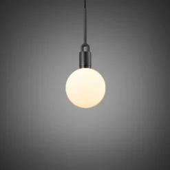 Buster + Punch Forked Pendel Ø 20 cm gunmetal/opal