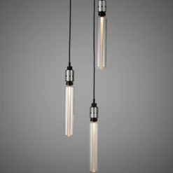 Buster + Punch Hooked 3.0 nude Pendellampe stahl