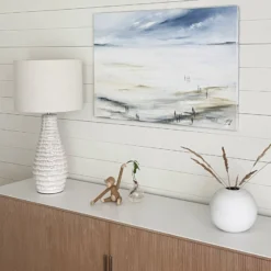 By Rydens Tischleuchte Bartha, creme/beige, Höhe 74 cm