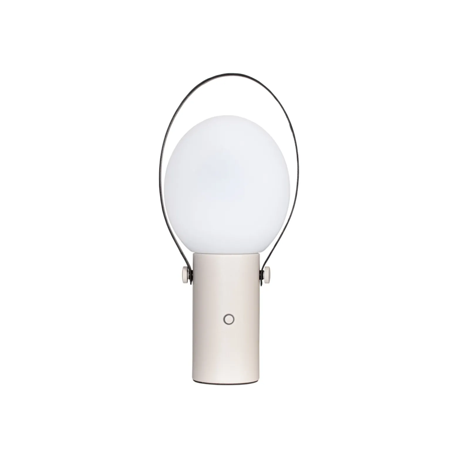 By Rydéns Bari LED-Akku-Tischlampe IP44 sandbeige