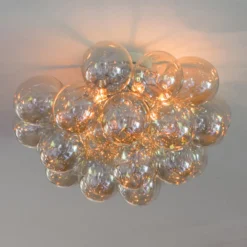 By Rydéns Gross Deckenleuchte, amber, 50 cm