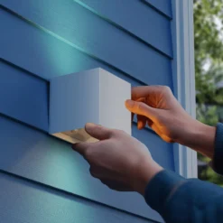 Calex LED-Akku-Sensor-Außenwandlampe Volterra, weiß, IP44