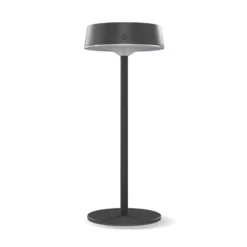 Calex LED-Solar-Akku-Tischleuchte Parma, dimmbar, schwarz