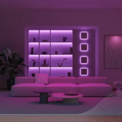 Calex LED-Strip Vibey, Länge 2 m, Stecker, Remote, RGB, CCT