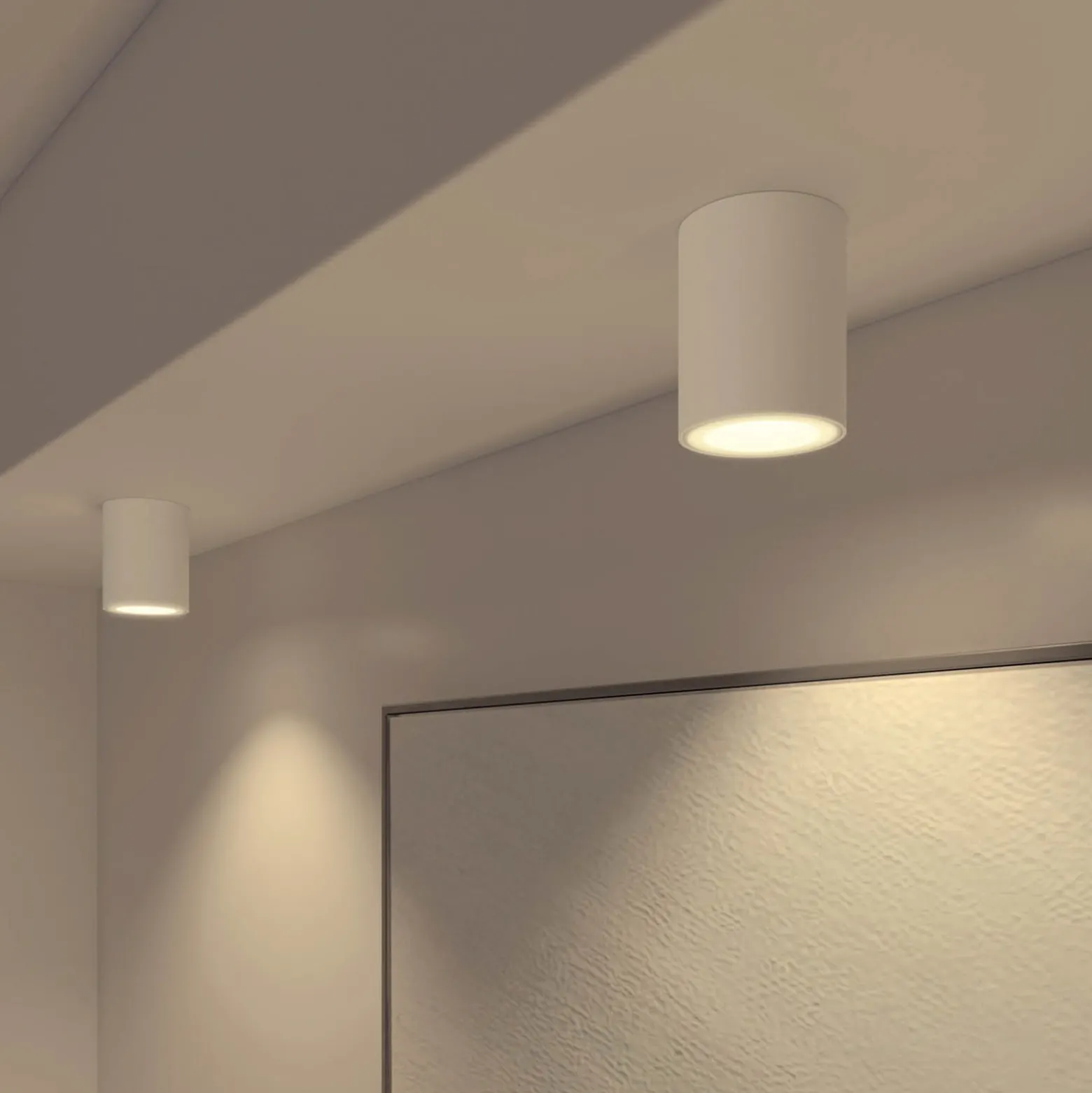 Calex Smart Halo Spot LED-Deckenstrahler, weiß