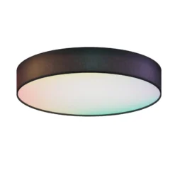 Calex Smart LED-Deckenleuchte Fabric, Ø 30 cm, RGBW, dimmbar