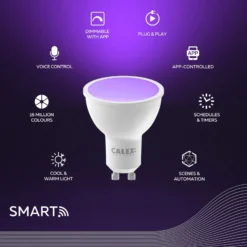 Calex Smart LED-Reflektor GU10 4,9W CCT RGB