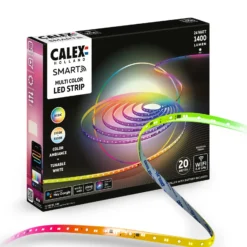 Calex Smart LED-Streifen, Länge 20 m, RGB, CCT Fernbedienung