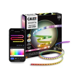 Calex Smart LED-Strip Striplight, Länge 10 m, CCT, RGB, WLAN