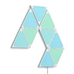 Calex Smart LED-Wandleuchte TRIANGLES, 9-teilig, RGBW, dim