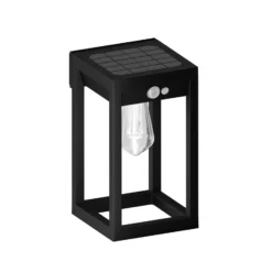 Calex Smart Outdoor Solar Lantern, Sensor, RGBW