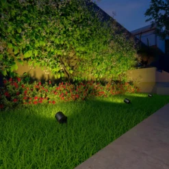 Calex Smart Outdoor Spotlight, Erdspieß, 3er-Set