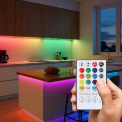 Calex Vista LED-Streifen, Länge 30 m, RGB, CCT Fernbedienung