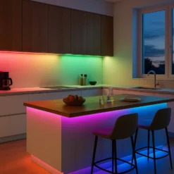 Calex Vista LED-Streifen, Länge 30 m, RGB, CCT Fernbedienung