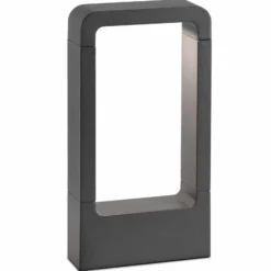 Das - puristische LED-Sockelleuchte aus Aluminium