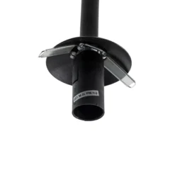 Deckenlampe Atria, rauchgrau/schwarz, Höhe 76 cm, 2-flg.