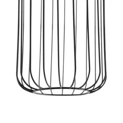 Deckenlampe Barn, Ø 16 cm, schwarz, Metall, E27
