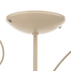 Deckenlampe BUTTERFLY, creme/grün/rosé, Edelstahl, 3-flammig