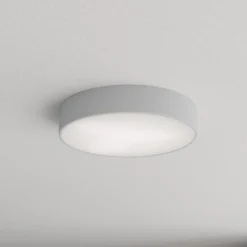 Deckenlampe Cleo 400, Ø 40 cm grau