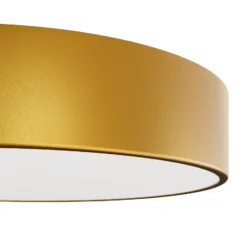 Deckenlampe Cleo 400, gold, Sensor, IP20, Ø 40 cm, Metall