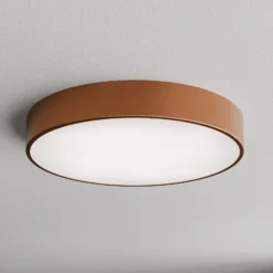Deckenlampe Cleo 500, kupfer, Sensor, IP20, Ø 50 cm, Metall