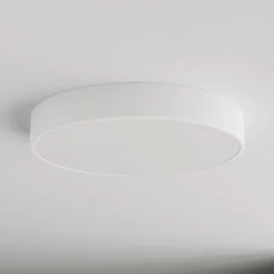 Deckenlampe Cleo 500, weiß, Sensor, IP20, Ø 50 cm, Metall