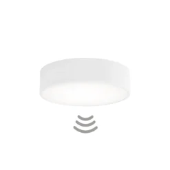 Deckenlampe Cleo 300, weiß, Sensor, IP20, Ø 30 cm, Metall