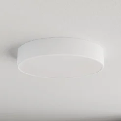 Deckenlampe Cleo 400, weiß, Sensor, IP20, Ø 40 cm, Metall