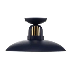Deckenlampe Felix, blau/gold