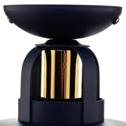 Deckenlampe Felix, blau/gold