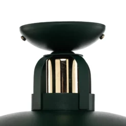 Deckenlampe Felix, grün/gold