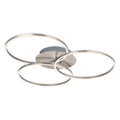Deckenlampe Frame Ring Switch dim nickel 3-flammig