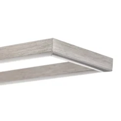 Deckenlampe Frame, 3-stufig-dimmbar, alu, 110x12cm