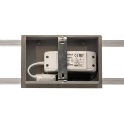 Deckenlampe Frame, 3-stufig-dimmbar, alu, 110x12cm