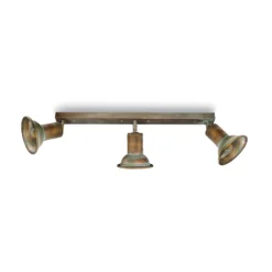Deckenlampe Genziana 1421.E27, 3-flg messing antik