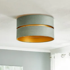Deckenlampe Golden Duo Ø 40cm mintgrün/gold