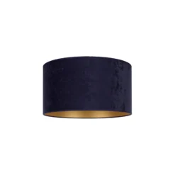Deckenlampe Golden Roller Ø 40cm dunkelblau/gold