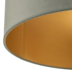 Deckenlampe Golden Roller Ø 40cm mintgrün/gold